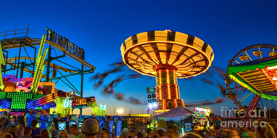 Mid State Fair Panorama Photograph by Mimi Ditchie