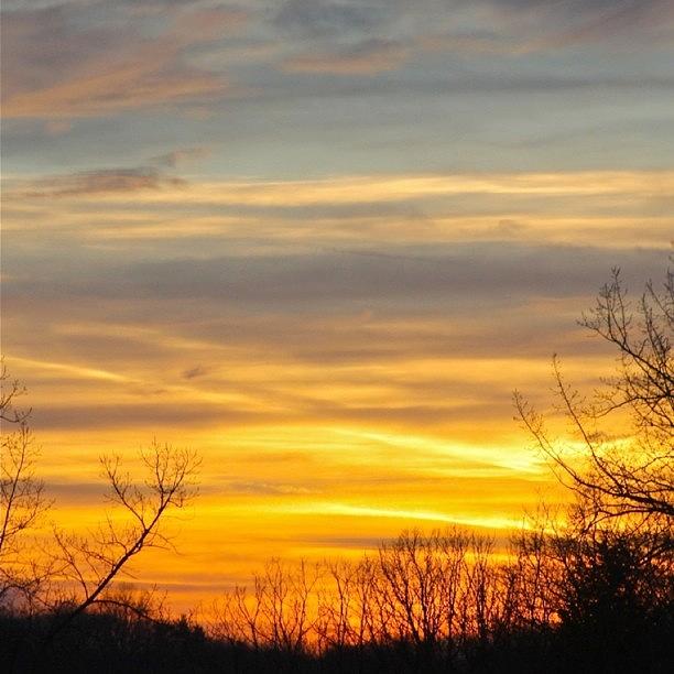 Sunset Photograph - Mid Winter Sunset  by Justin Connor