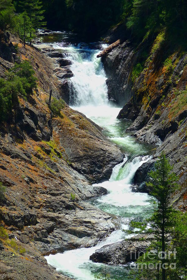 Middle Big Kimshew Falls Photograph by Joshua Greeson - Fine Art America