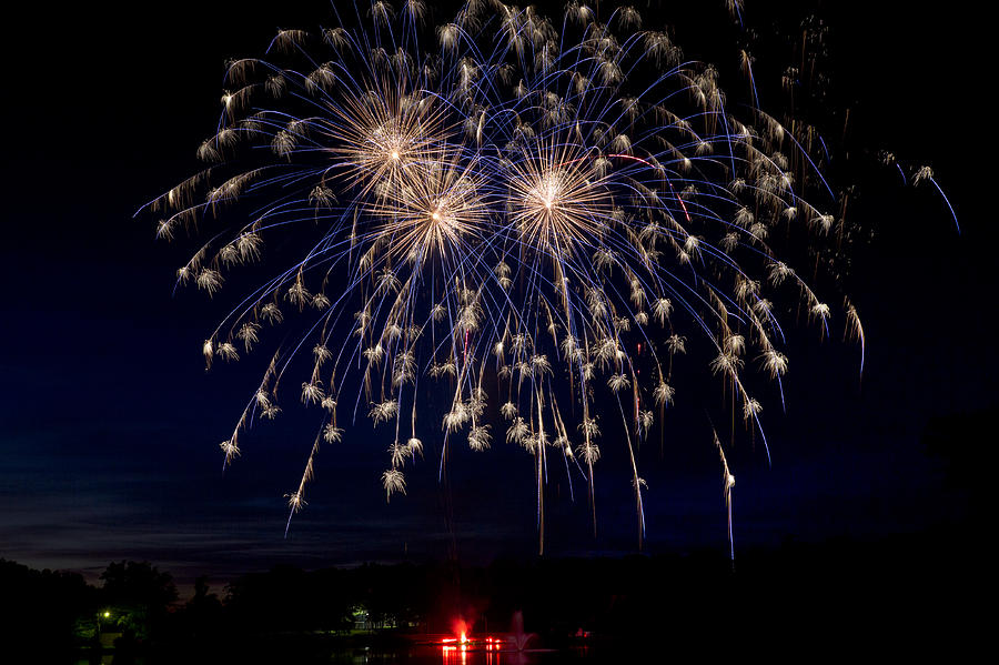 Middletown fireworks Photograph by Tom Bushey Fine Art America