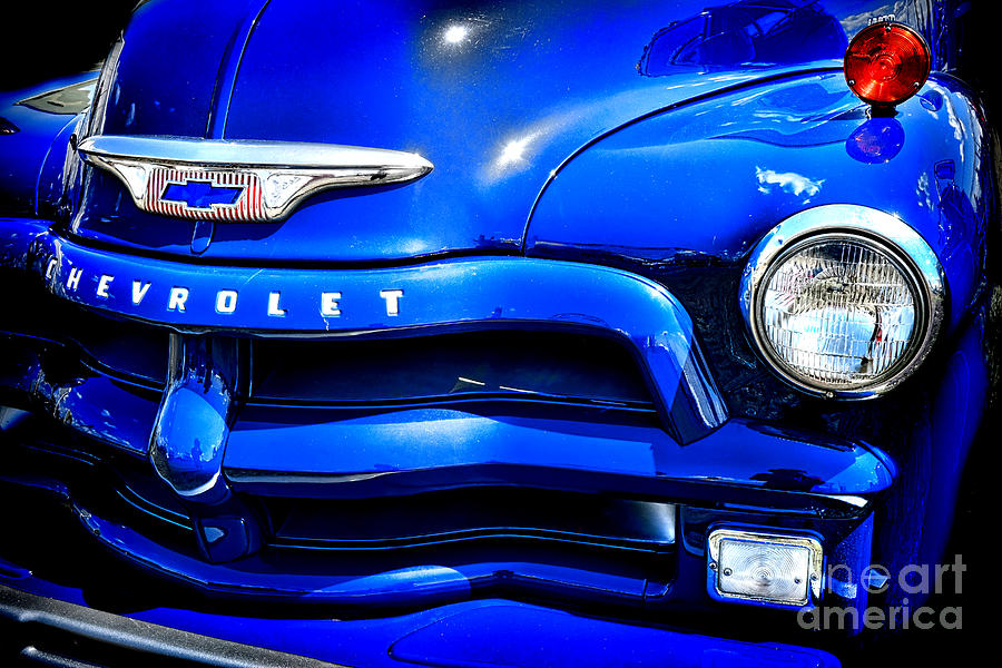 Midnight Chevrolet  Photograph by Olivier Le Queinec