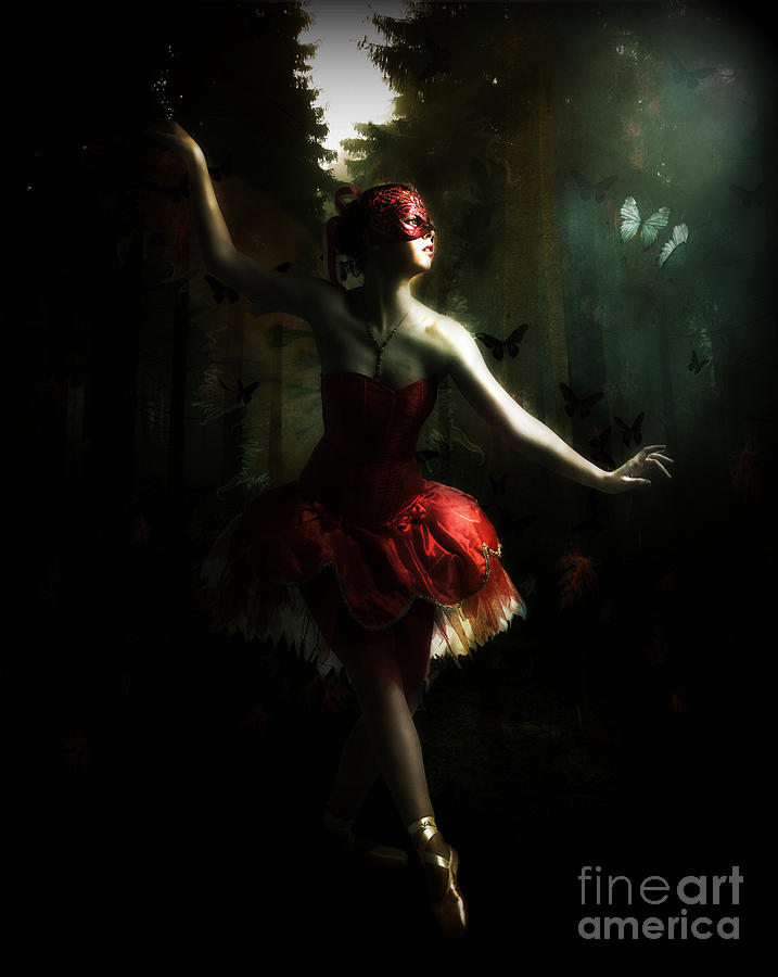 Butterfly Digital Art - Midnight Dancer by Kim Slater