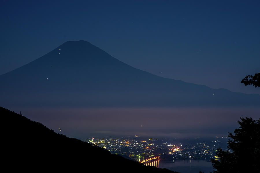 Midnight Fuji Photograph by I Love Photo And Apple.