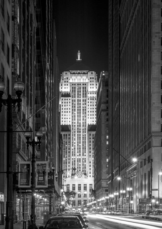 Midnight In Chicago Photograph By Gej Jones - Fine Art America