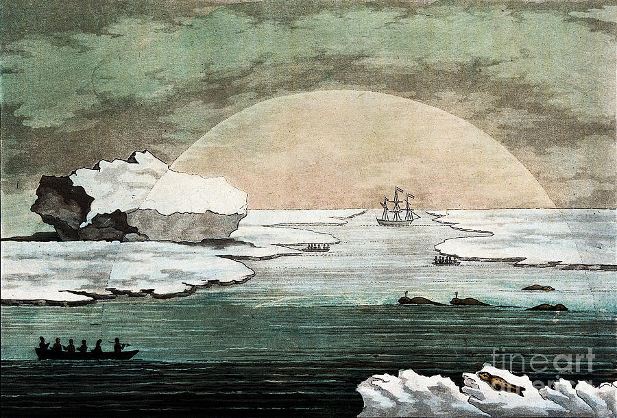 Midnight Sun 1825 Photograph by Wellcome Images