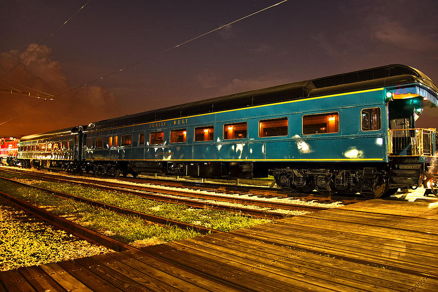Midnight Train Photograph by Diana Powell