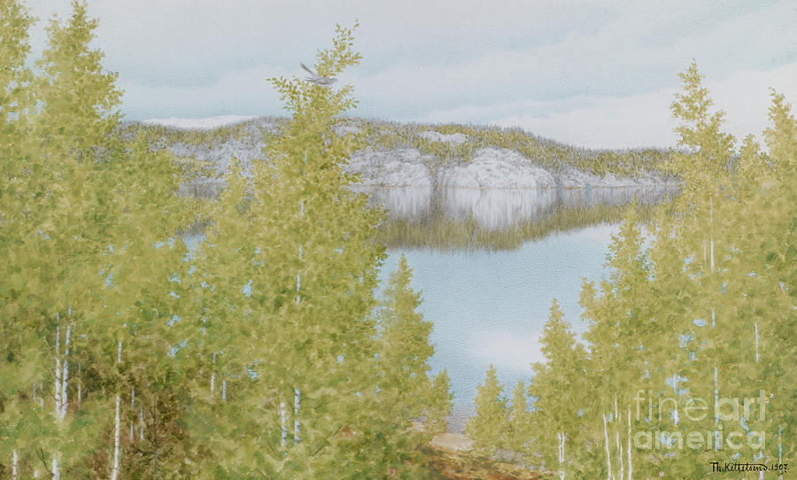 Midsummer   Painting by Theodor Kittelsen