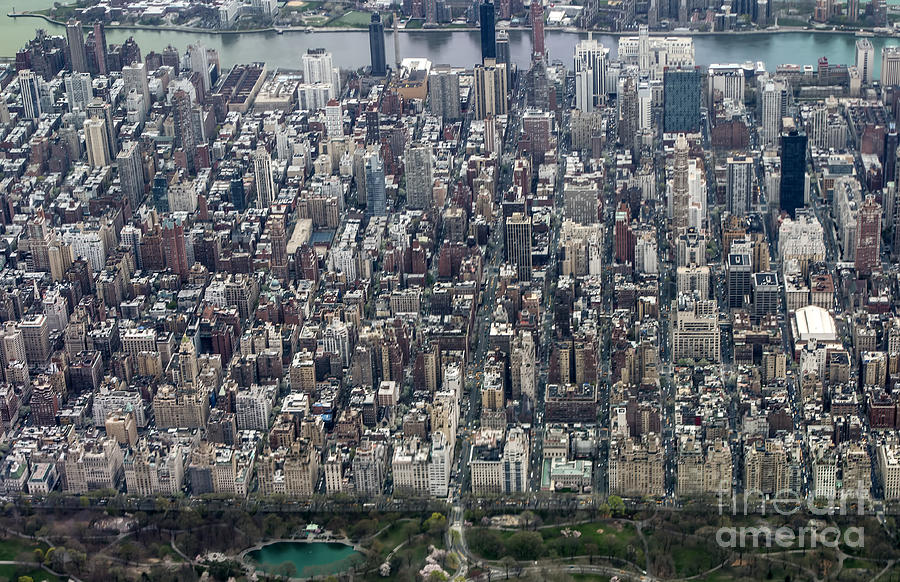 Midtown East NYC Aerial Photo #6 Photograph by David Oppenheimer