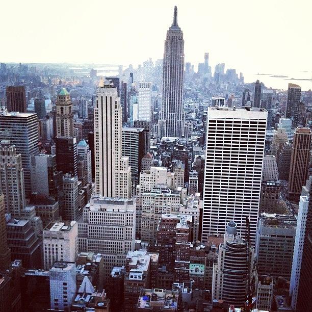 Skyscraper Photograph - Midtown Manhattan by Ben Long