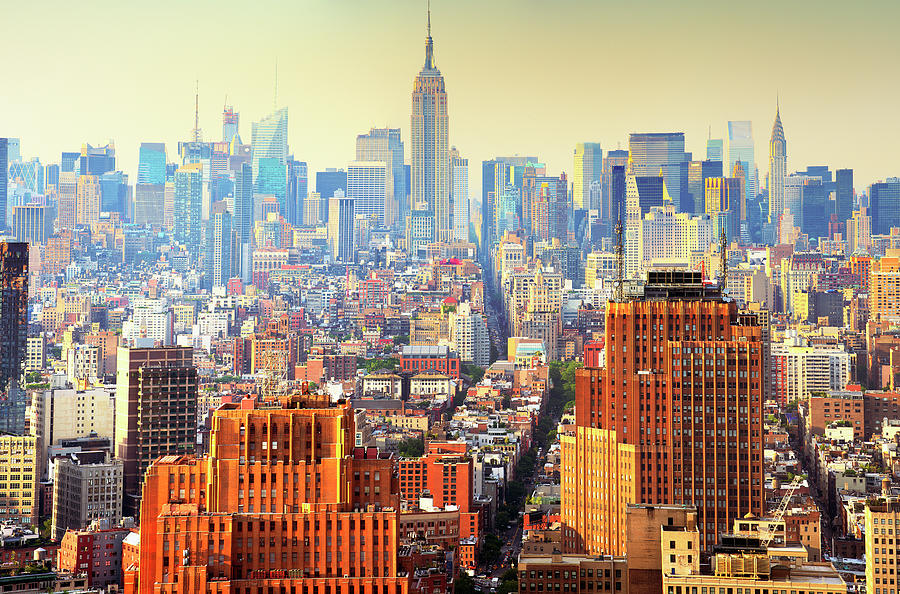 Midtown Manhattan Skyline Photograph by Tony Shi Photography
