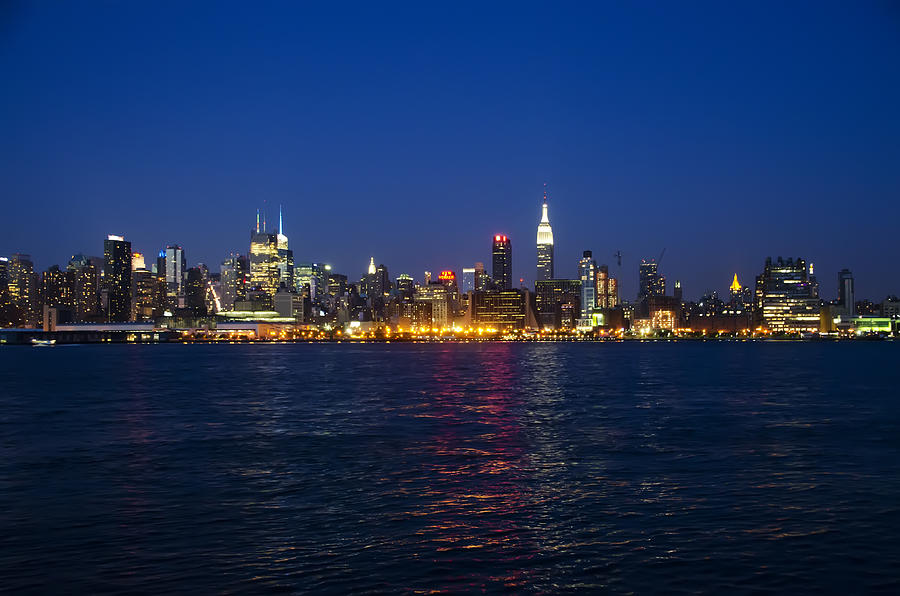 MidTown Manhattan Skyline View Photograph by Bill Cannon