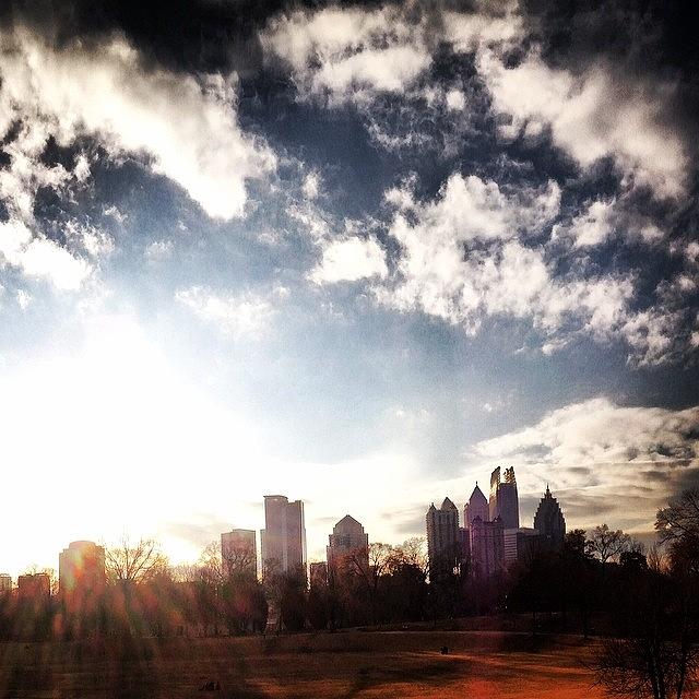 Midtown Skyline 3.1.2014 Photograph by Don Batisky