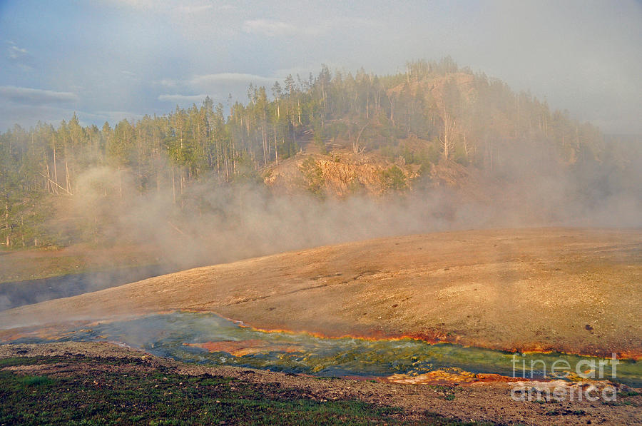 Midway Geyser Basin Photograph by Cindy Murphy - NightVisions 