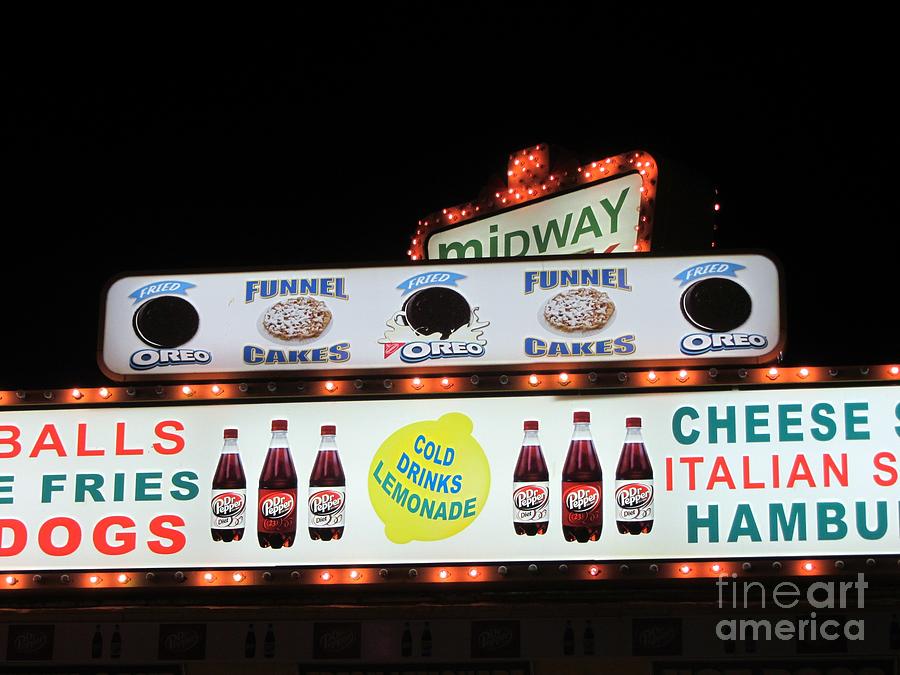 Midway - Seaside Heights Photograph by Susan Carella