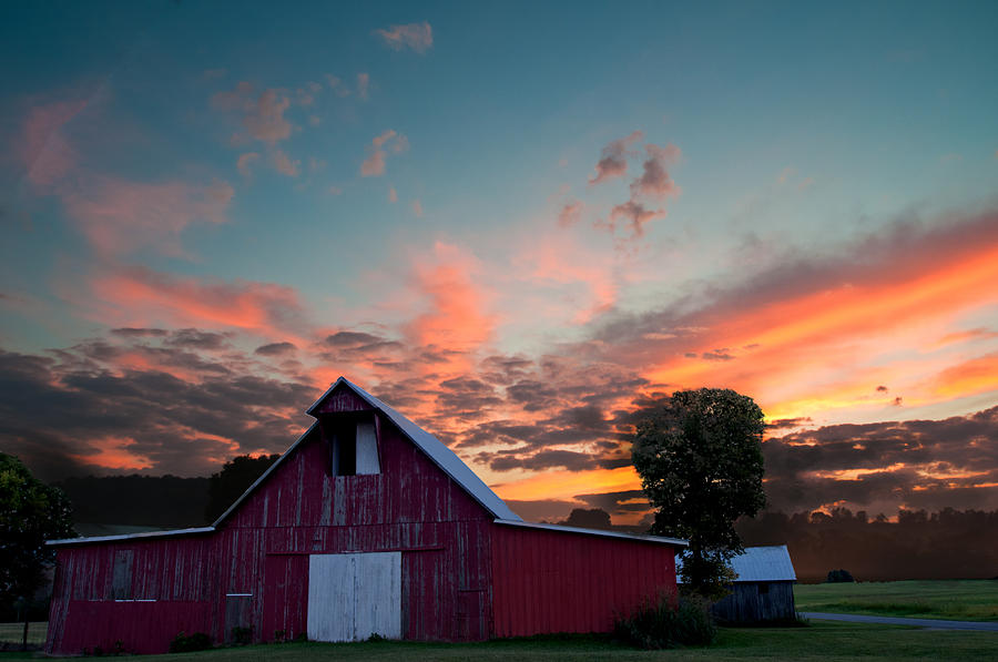Midwest Barn Photograph
