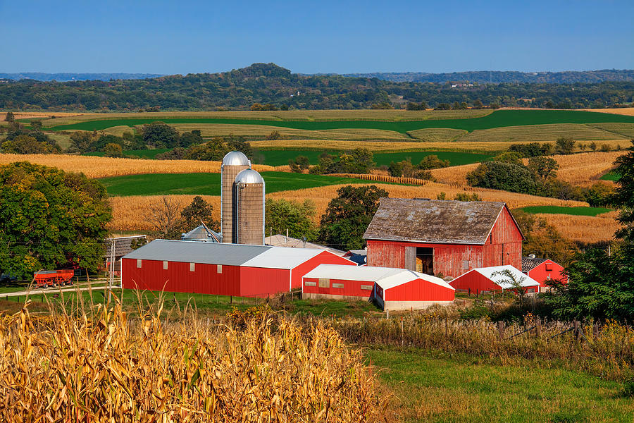Midwest Farm Photograph by Tom Weisbrook