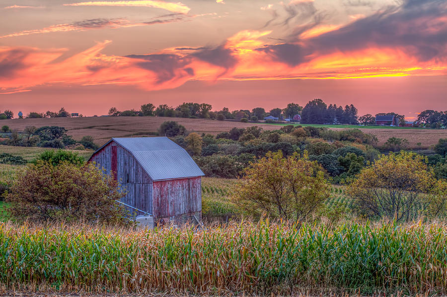 Midwest Serenity Photograph by Tom Weisbrook
