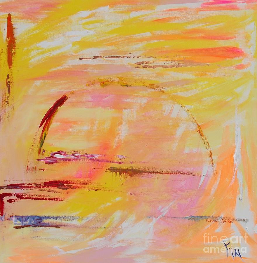 Midwest Sunrise Painting by PainterArtist FIN
