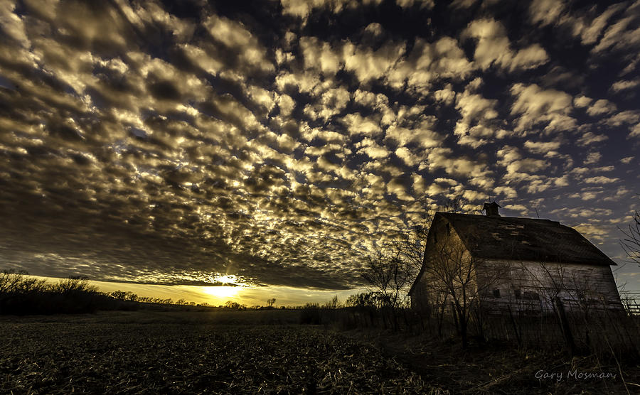 Sunset Photograph - Midwest Sunset by Gary Mosman