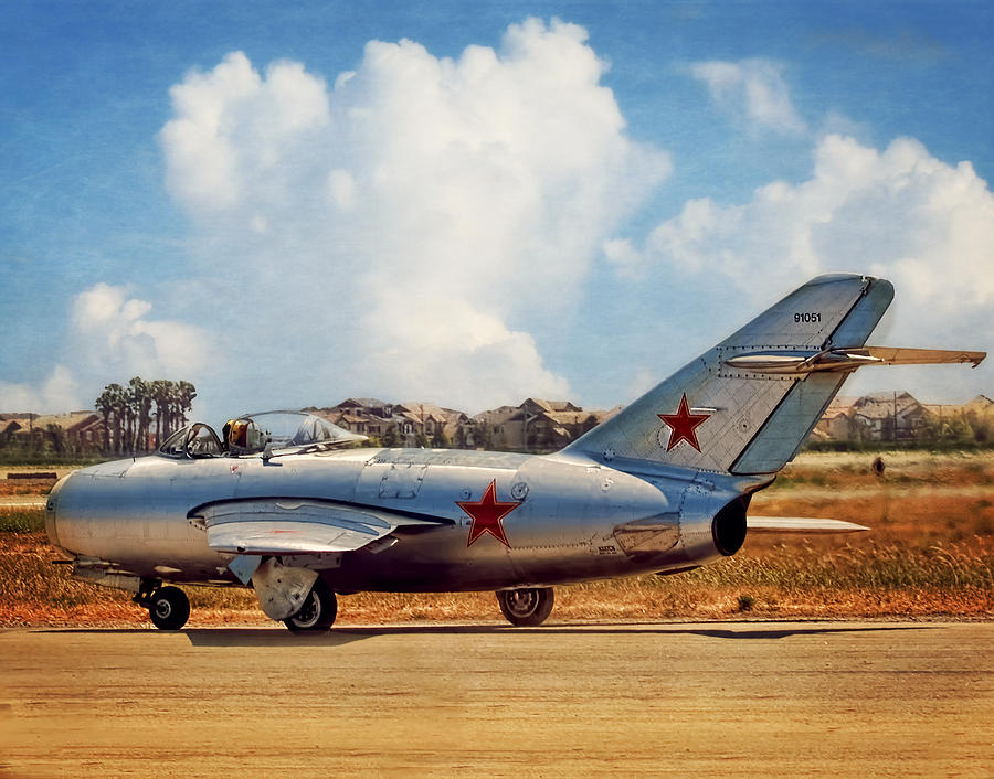 Mig-15 Photograph by Steve Benefiel