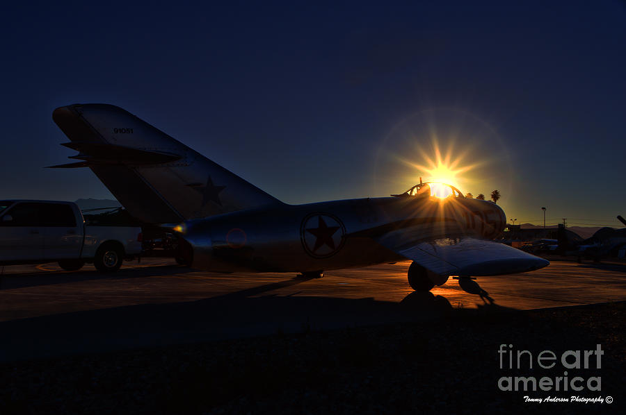 Mig by Dawns Early Light Photograph by Tommy Anderson