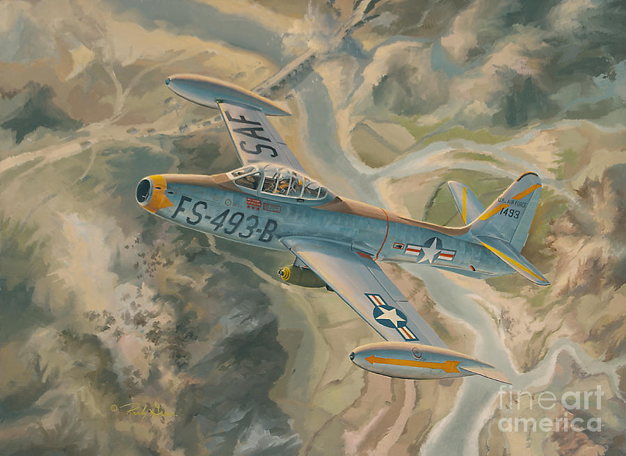 Limited Painting - MiG KIller by Randy Green