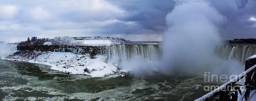 Mighty Cold Niagara Photograph by Barbara McMahon