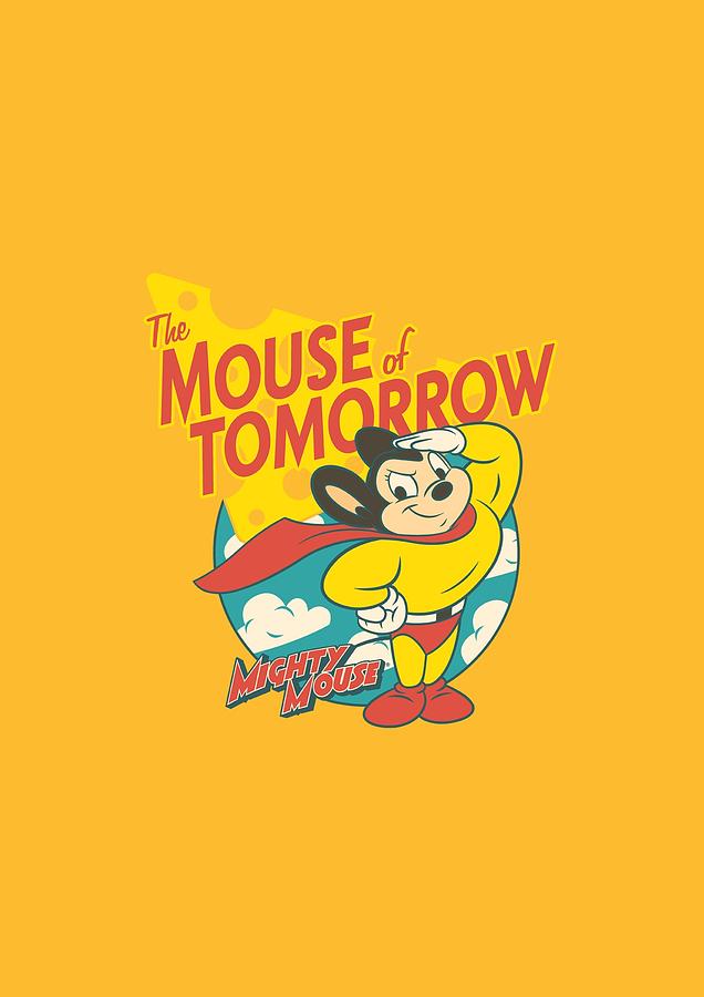 Superhero Digital Art - Mighty Mouse - Mouse Of Tomorrow by Brand A