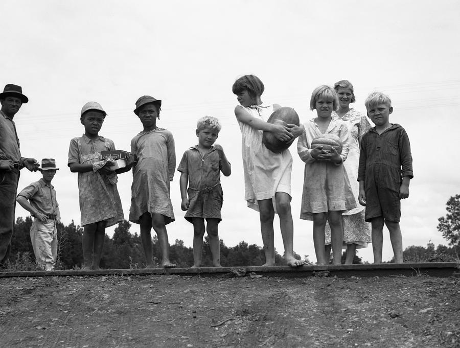Migrant Families, 1936 Photograph by Granger