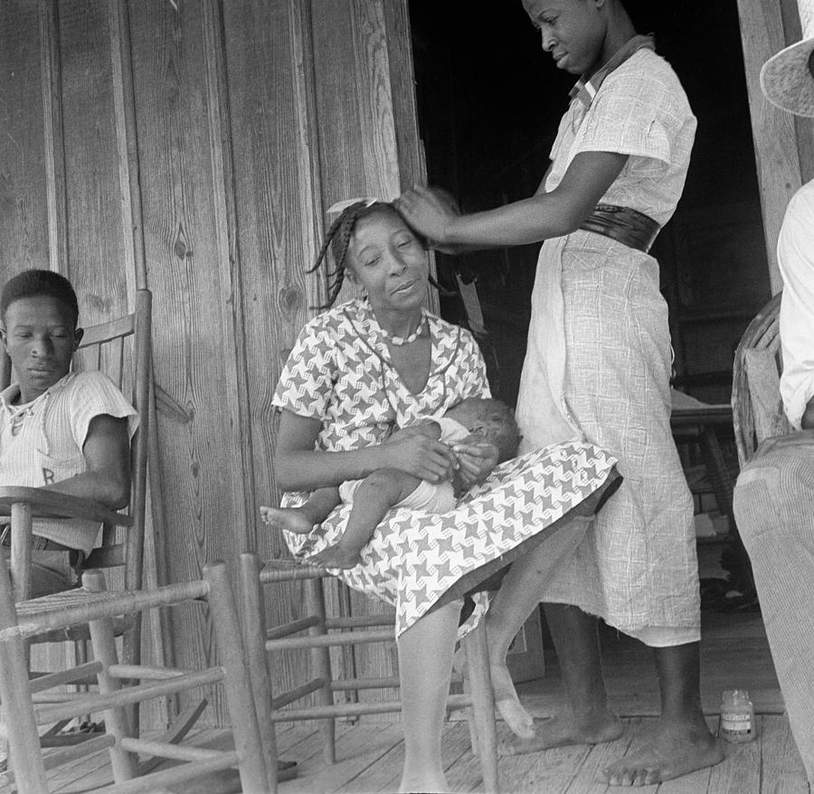 Migrant Family, 1936 Photograph by Granger