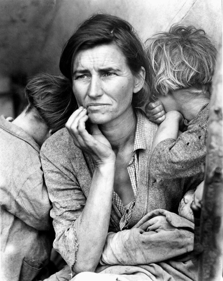 Migrant Mother, 1936 Photograph by Dorothea Lange