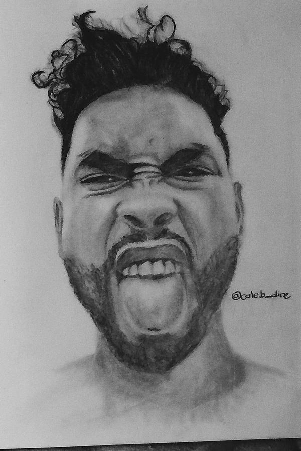 Miguel Drawing by Caleb Tony