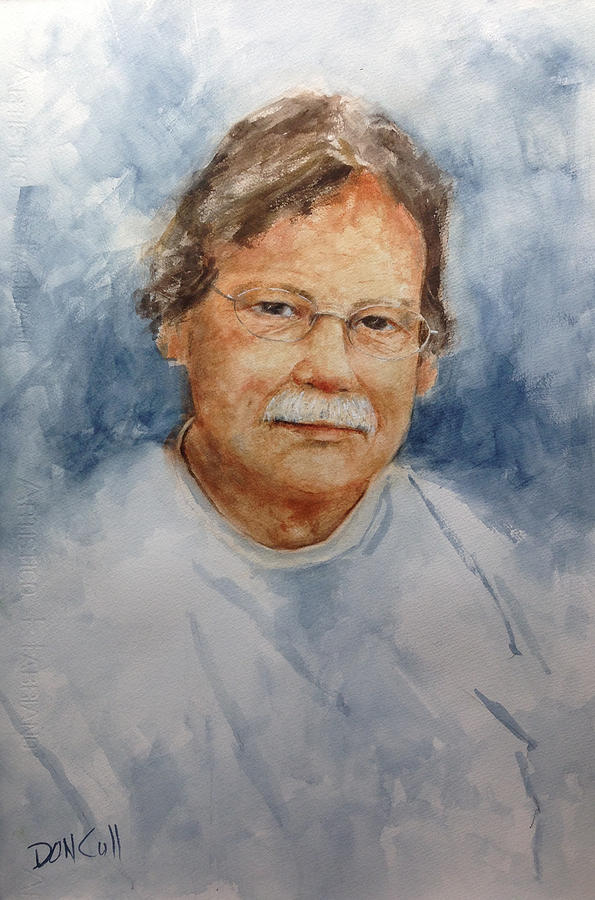 Portraits Painting - Mike by Don Cull Portraits Painting - Mike by Don Cull