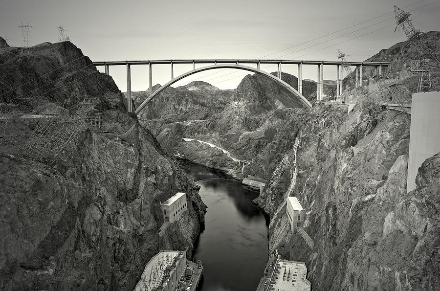 Mike O Callaghan  Pat Tillman Memorial Bridge Photograph by Mark Ross