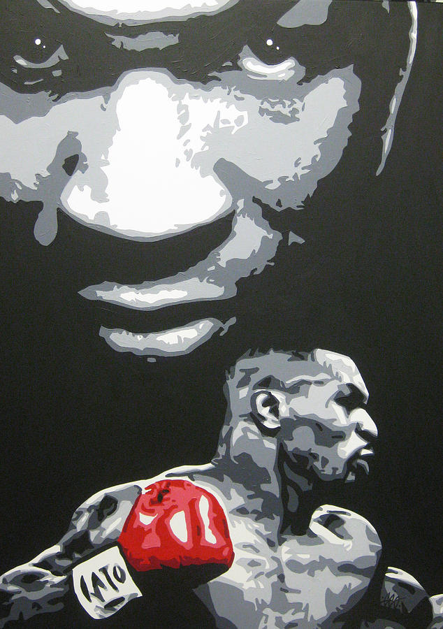 Mike Tyson Painting - Mike Tyson 4 by Geo Thomson