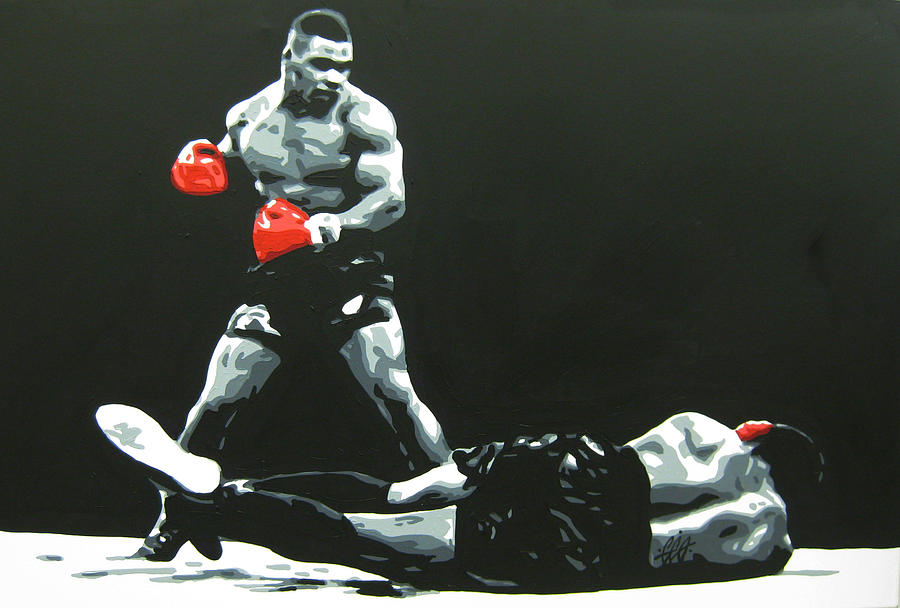 Mike Tyson Painting - Mike Tyson 5 by Geo Thomson