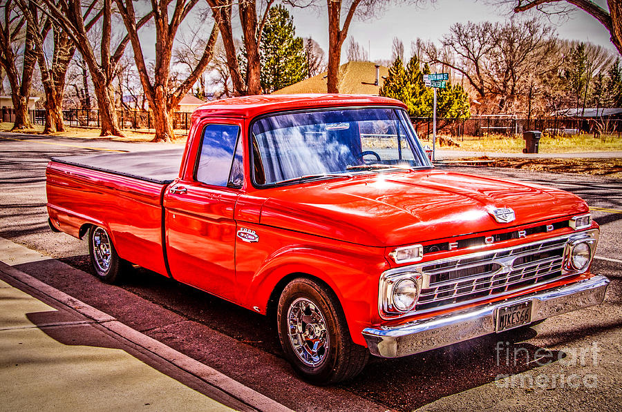 Truck Photograph - Mikes 66 by Bob and Nancy Kendrick