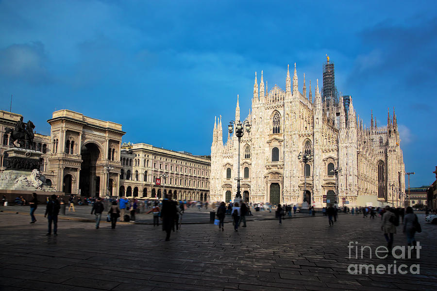 Milan Cathedral Italy Photograph by Michal Bednarek