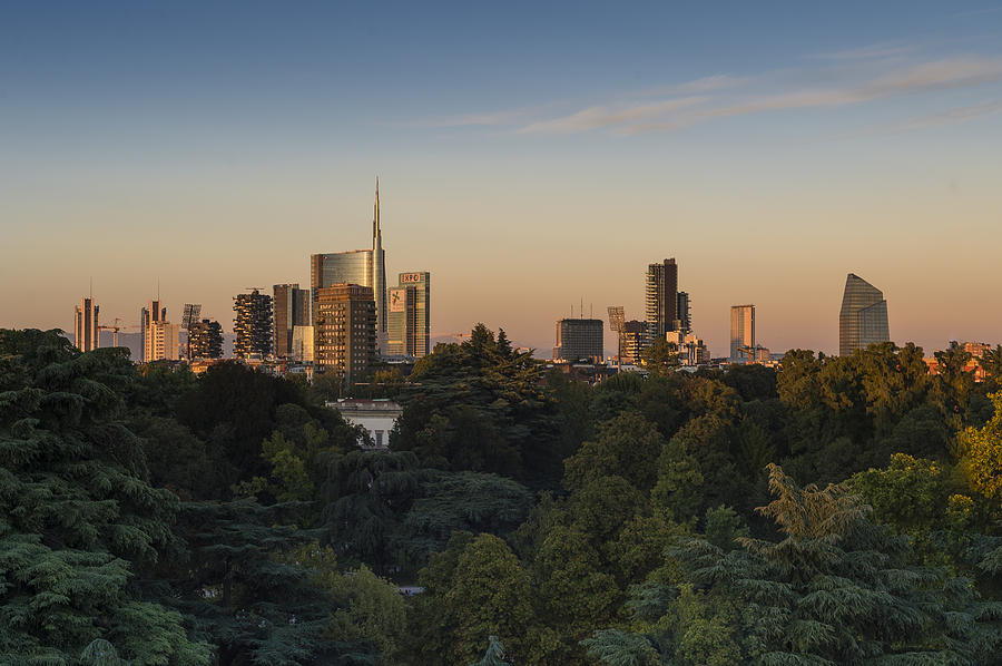 Milan Skyline Photograph by Photo by Bernardo Ricci Armani