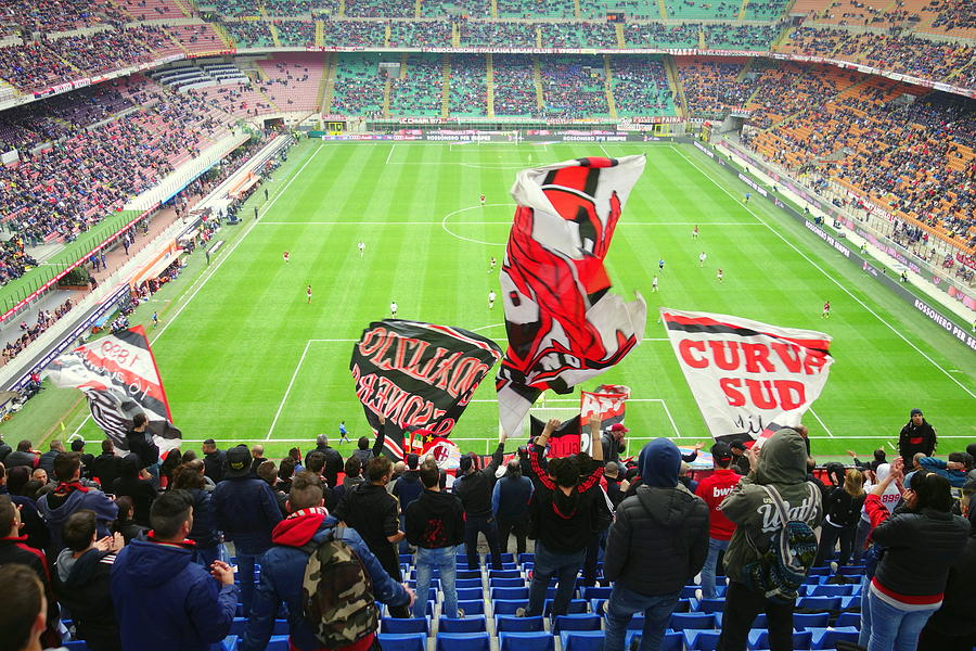 Milan Supporters Photograph by Valentino Visentini