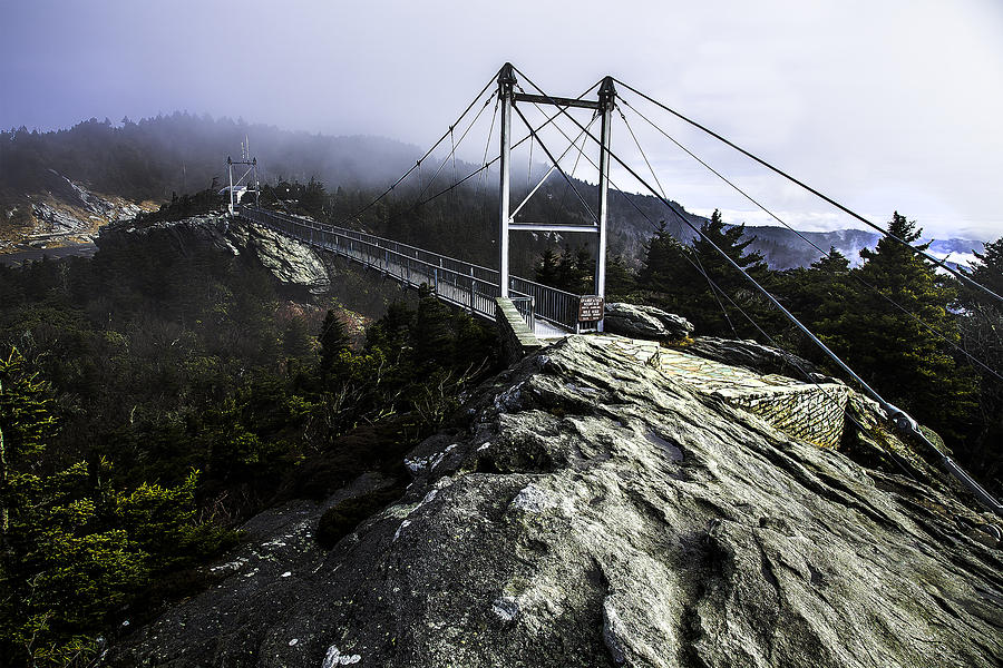 Mile High Bridge-Grandfather Mountain Photograph by Kevin Senter