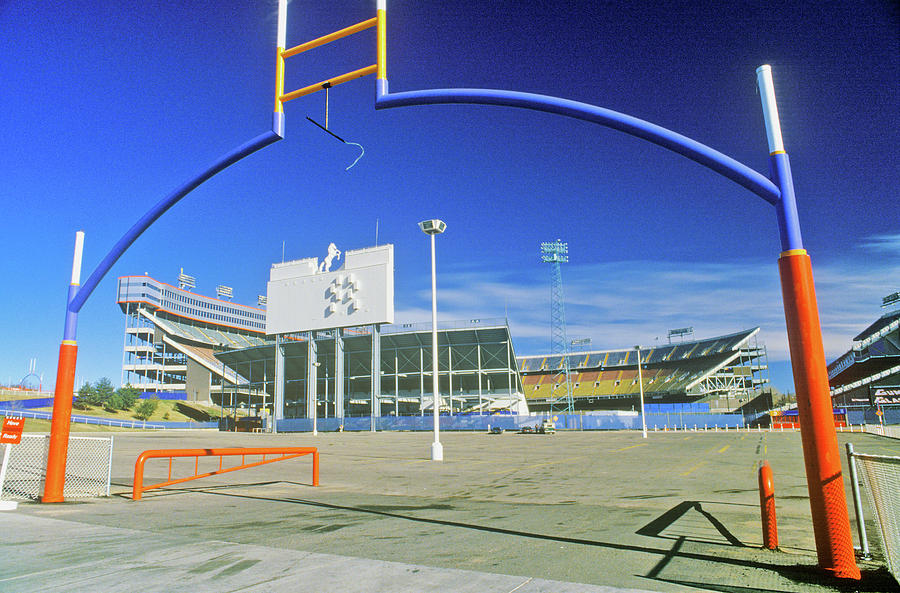 Mile High Stadium Home Of The Denver Photograph By Panoramic Images   Mile High Stadium Home Of The Denver Panoramic Images 