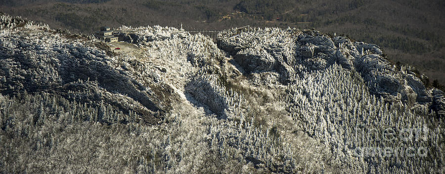 Mile High Swinging Bridge Grandfather Mountain By David Oppenheimer