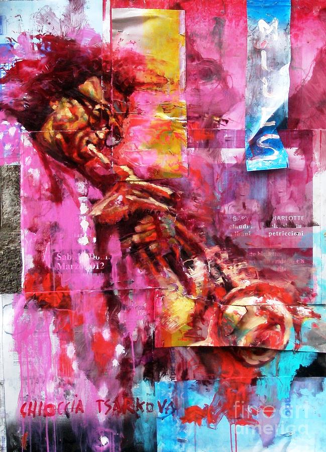 Miles Davis Painting - Miles by Massimo Chioccia