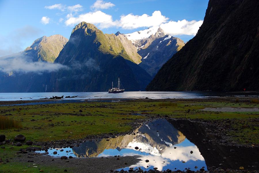 Milford Sound Photograph by Cascade Colors