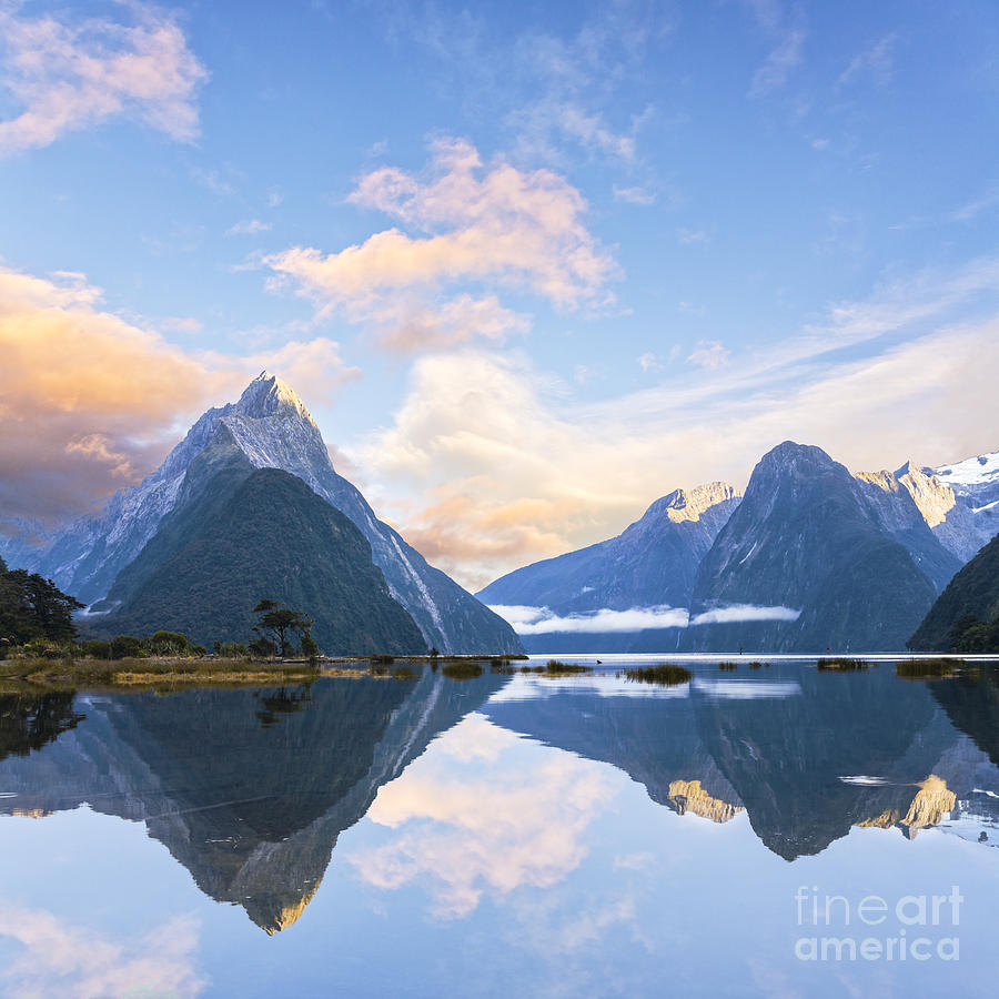 Fiordland National Park Photograph - Milford Sound New Zealand by Colin and Linda McKie