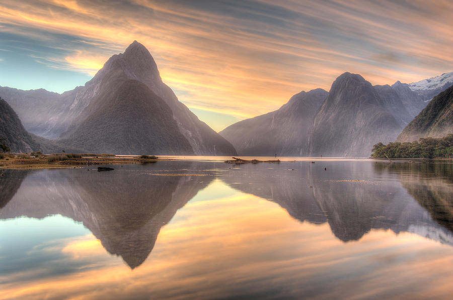 milford sound New Zealand Photograph by Nattachai Sesaud - Fine Art America