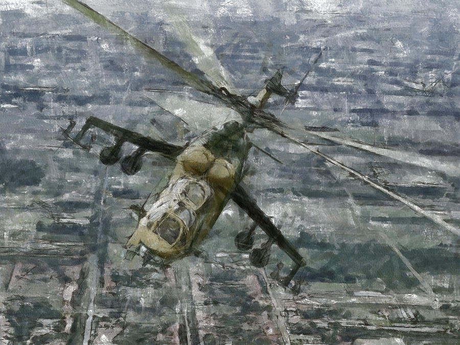 Military Painting - Military aircraft by Georgi Dimitrov