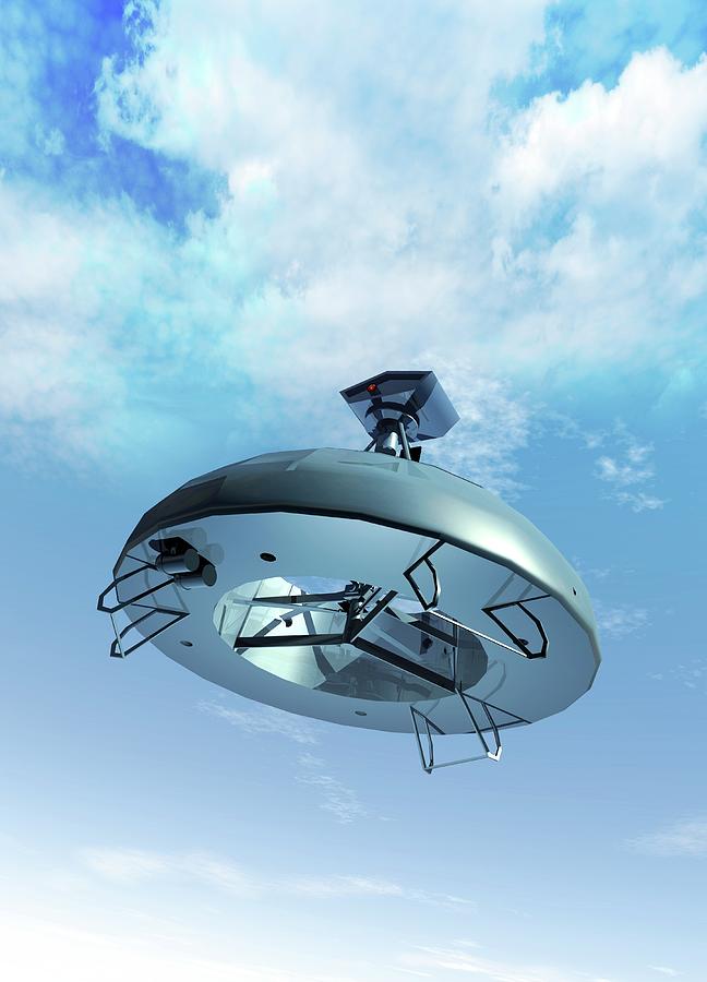 Military Drone, Conceptual Artwork Digital Art by Victor Habbick Visions