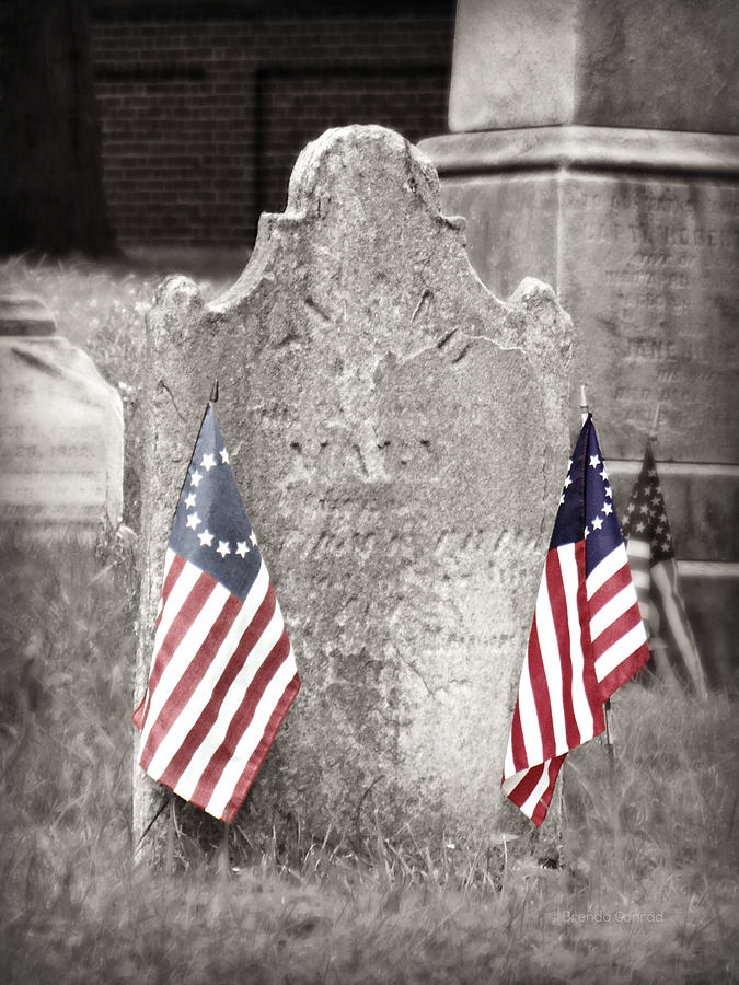 Military Grave Photograph by Dark Whimsy
